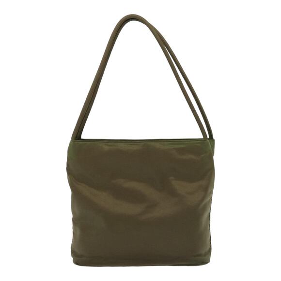 PRADA Hand Bag Nylon Khaki - Picture 3 of 13